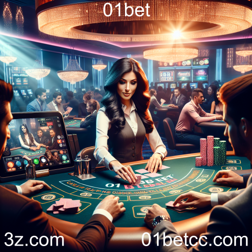 A Experiência Imersiva da Categoria 'Ao Vivo' no 01bet